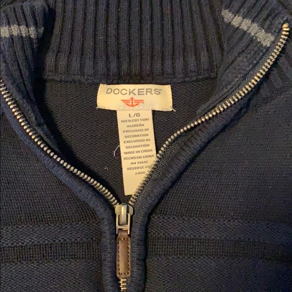 Dockers Mock Neck knit sweater - Picture 2 of 2